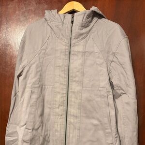 Men’s light Gray Hooded Jacket